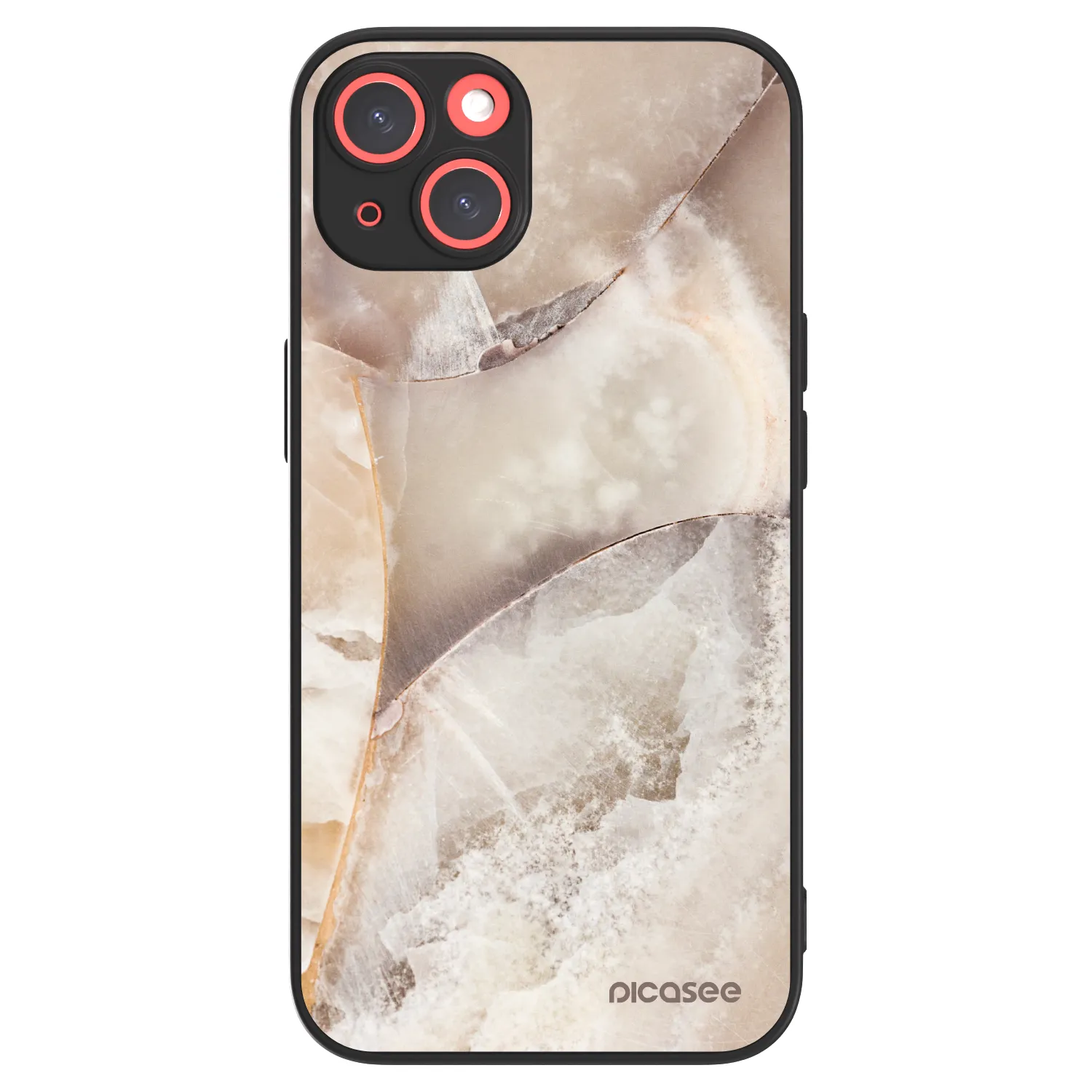 Picasee ULTIMATE CASE MagSafe pro Apple iPhone 13 - Cream marble