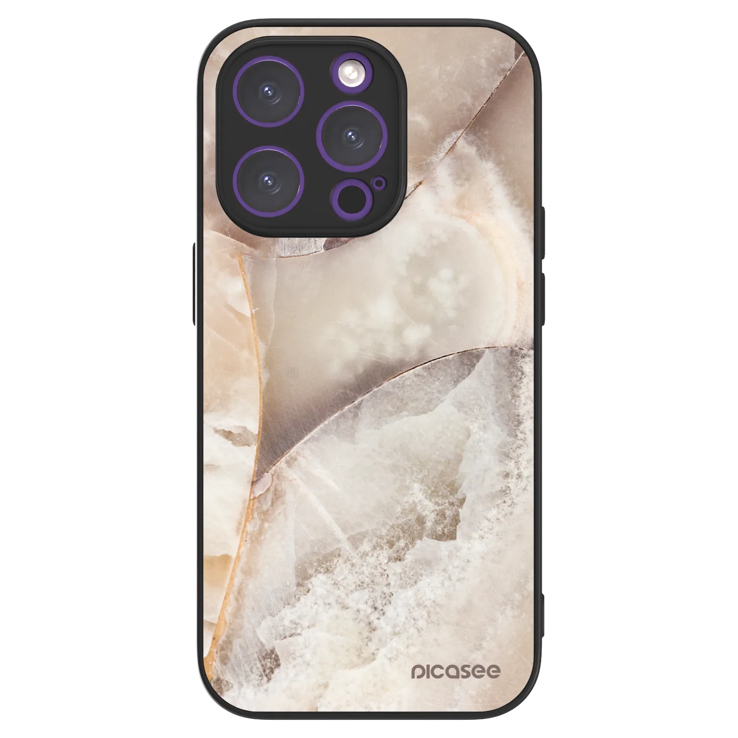 Picasee ULTIMATE CASE MagSafe pro Apple iPhone 14 Pro - Cream marble