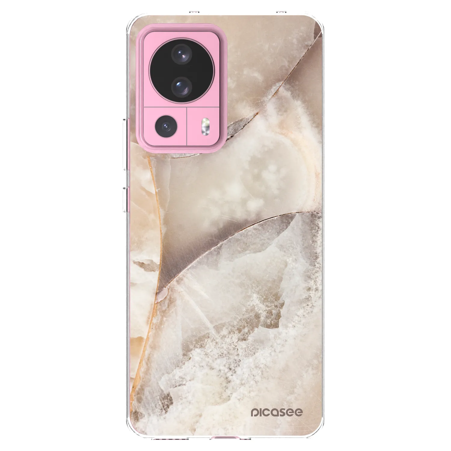 Picasee διαφανής θήκη σιλικόνης Xiaomi 13 Lite - Cream marble