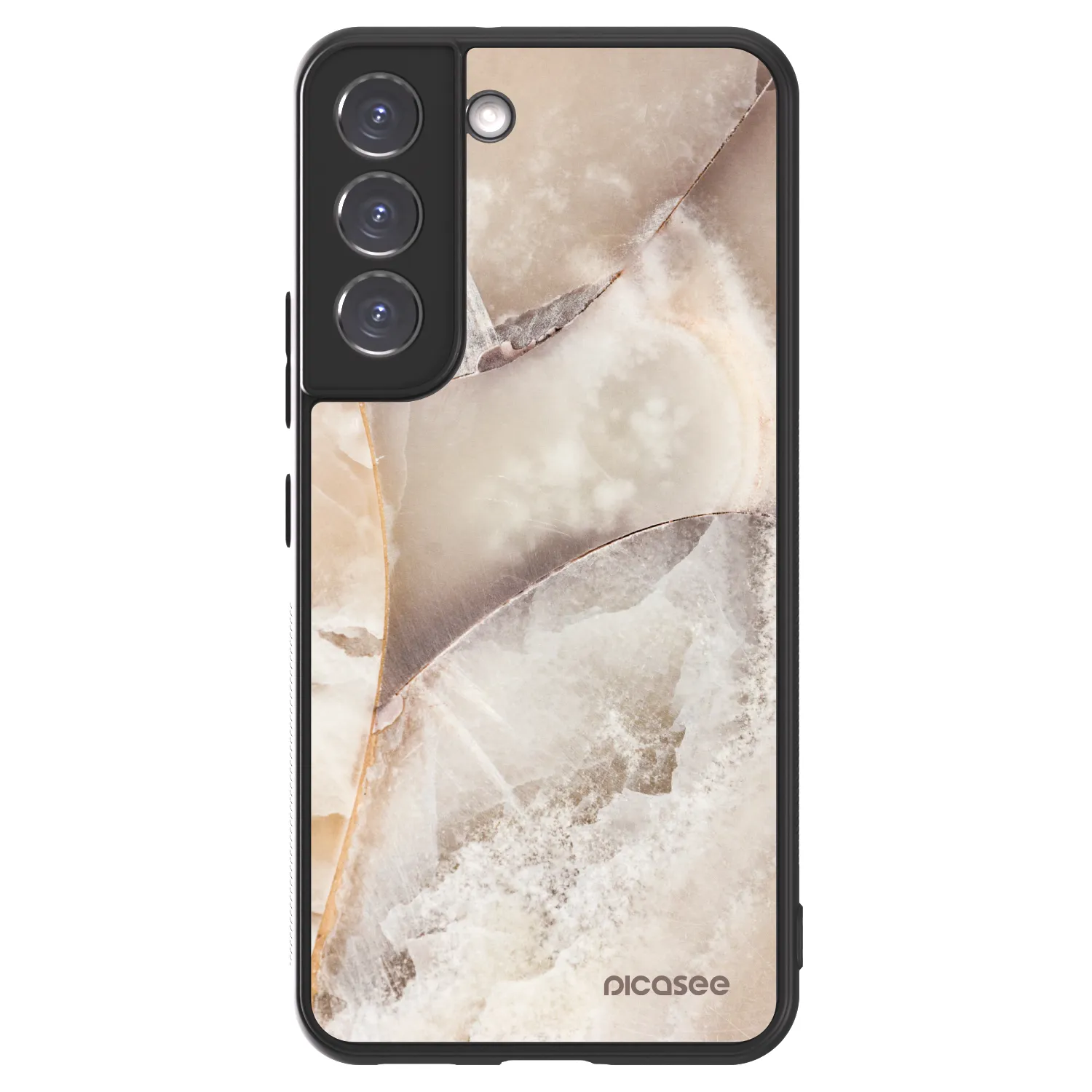 Picasee ULTIMATE CASE PowerShare για Samsung Galaxy S22 5G - Cream marble