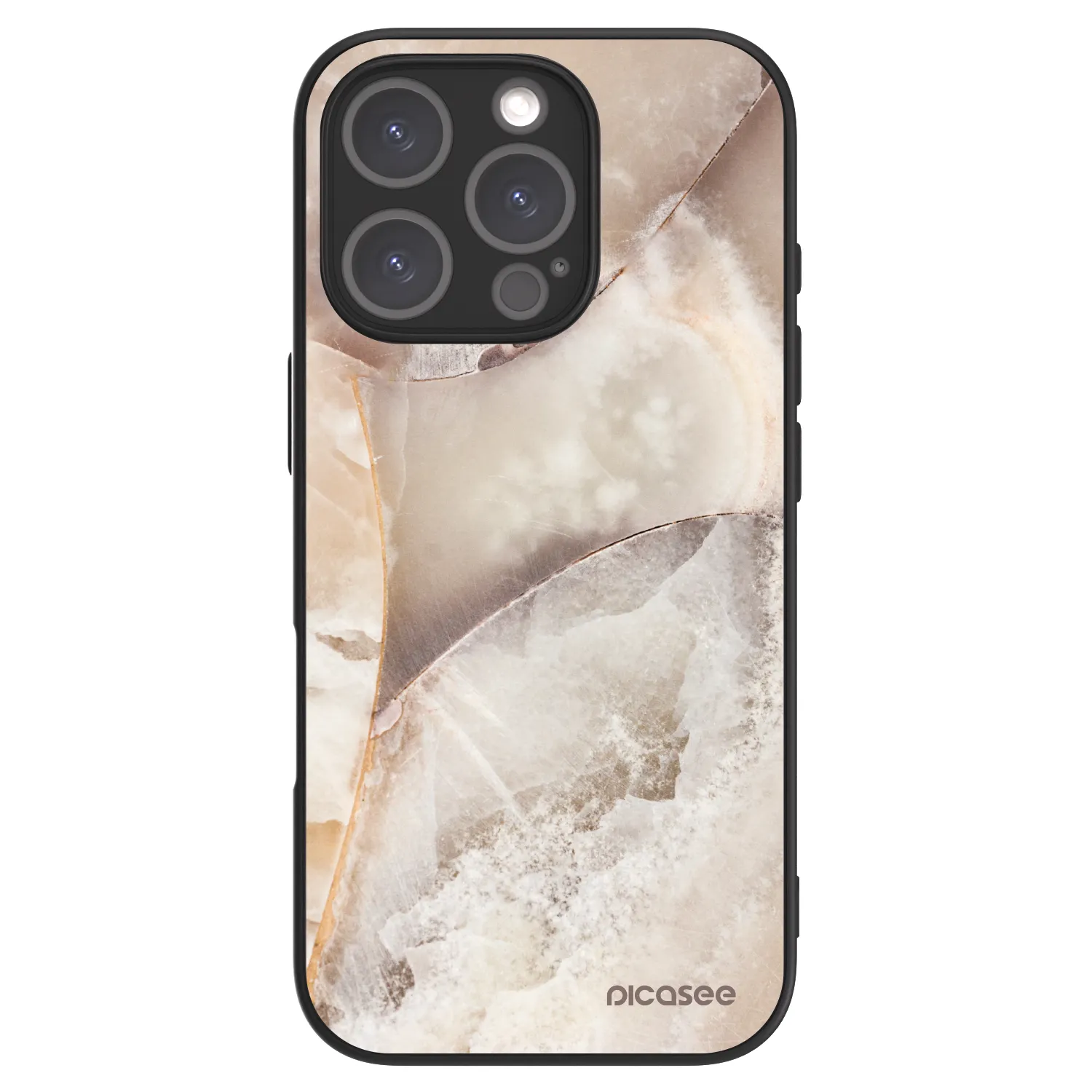 Picasee ULTIMATE CASE MagSafe pro Apple iPhone 16 Pro - Cream marble