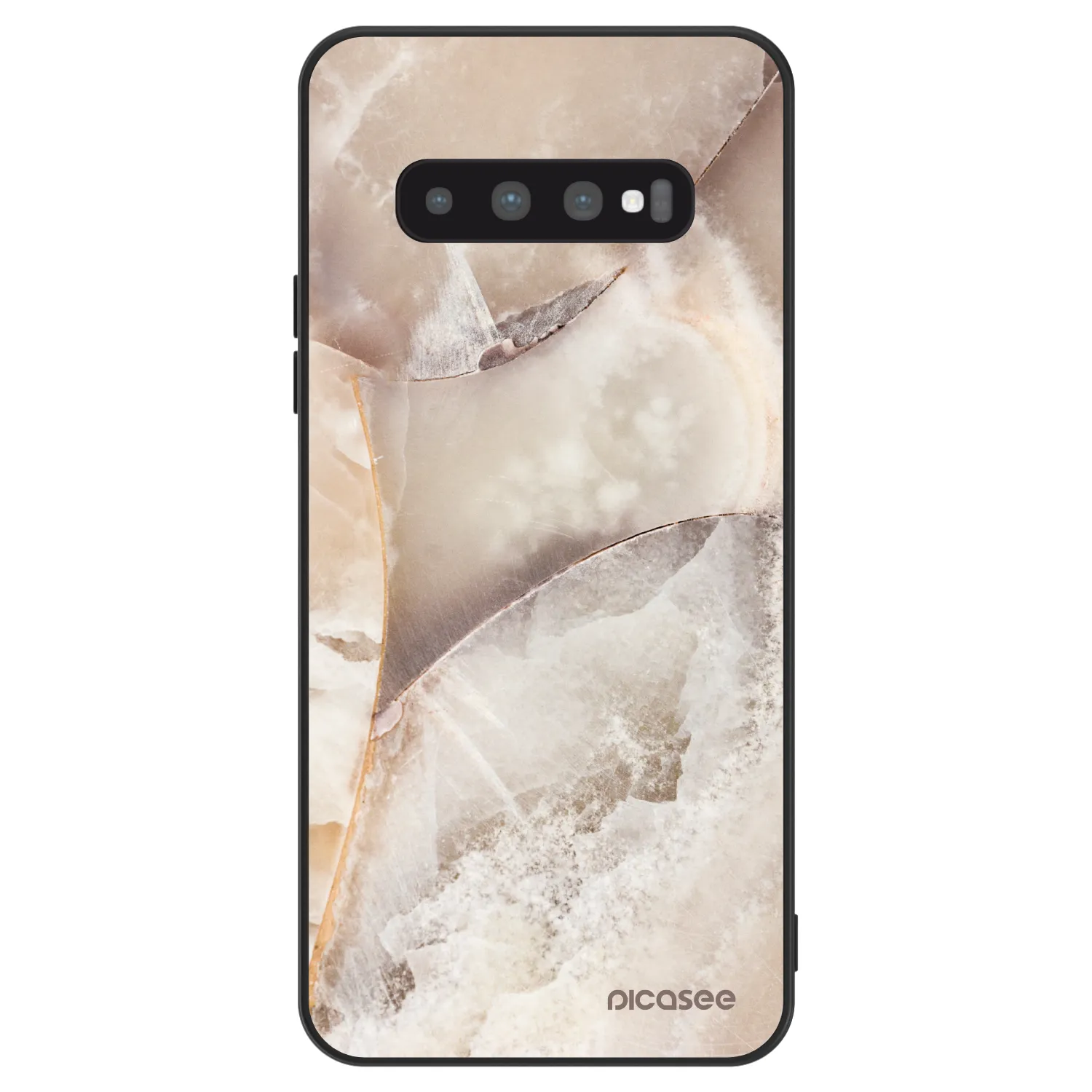 Picasee ULTIMATE CASE για Samsung Galaxy S10 Plus G975 - Cream marble
