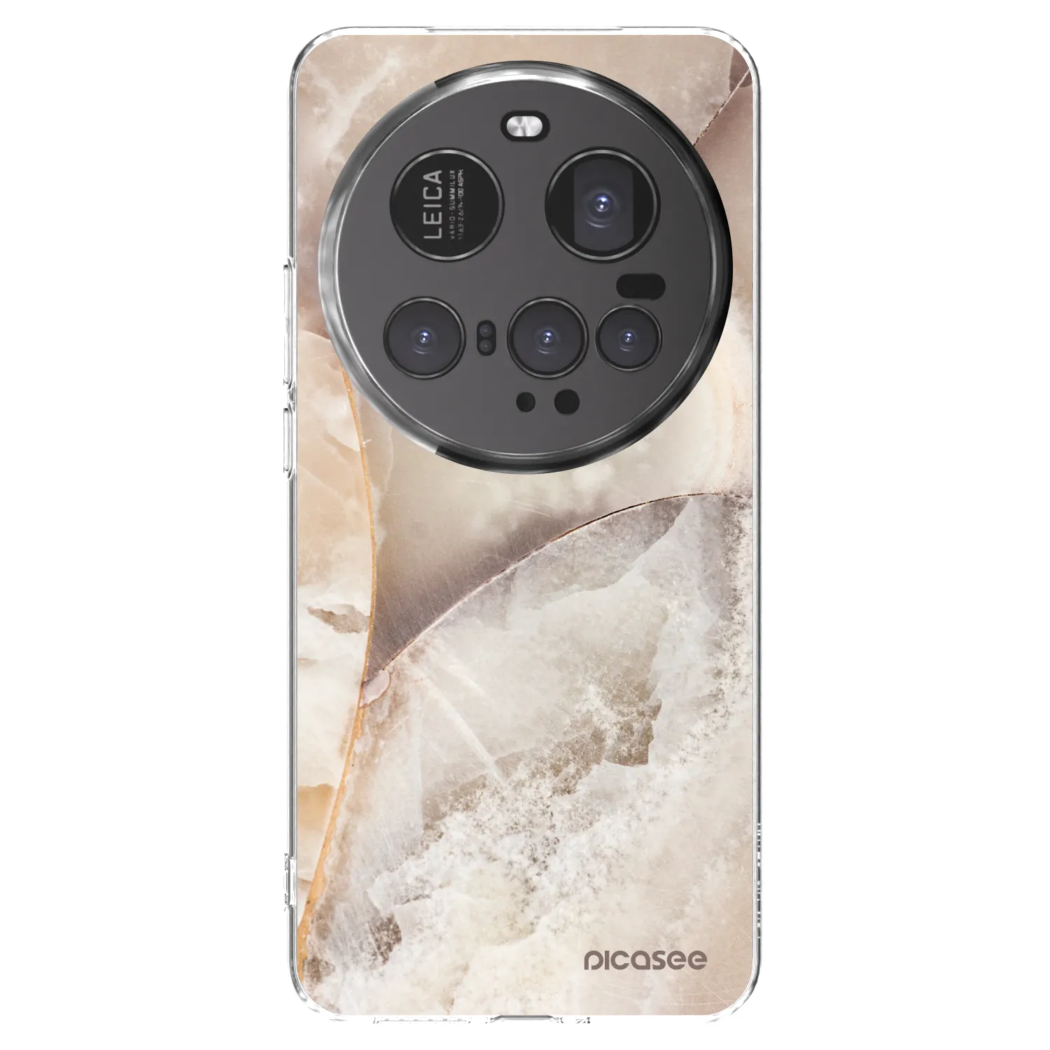 Picasee διαφανής θήκη σιλικόνης Xiaomi 15 Ultra - Cream marble