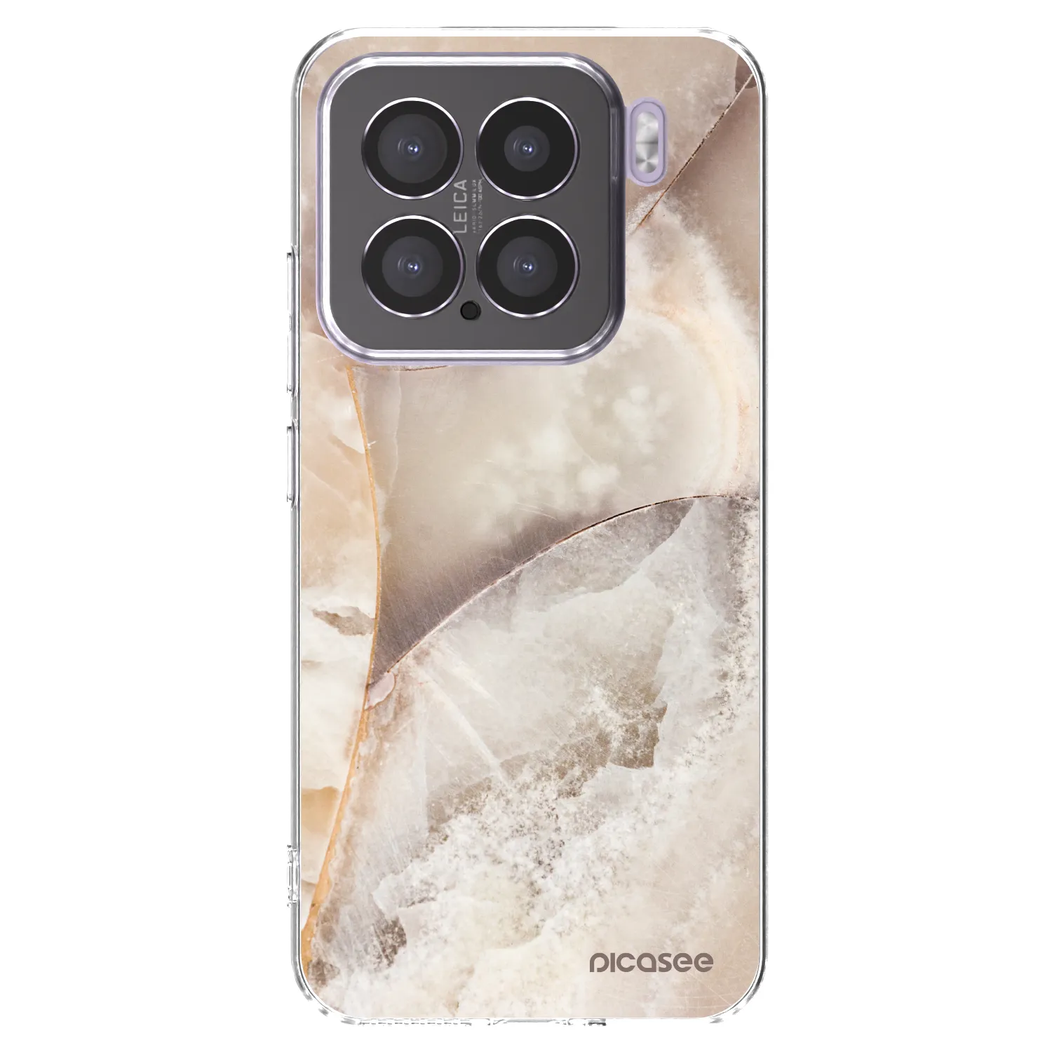 Picasee διαφανής θήκη σιλικόνης Xiaomi 15 - Cream marble