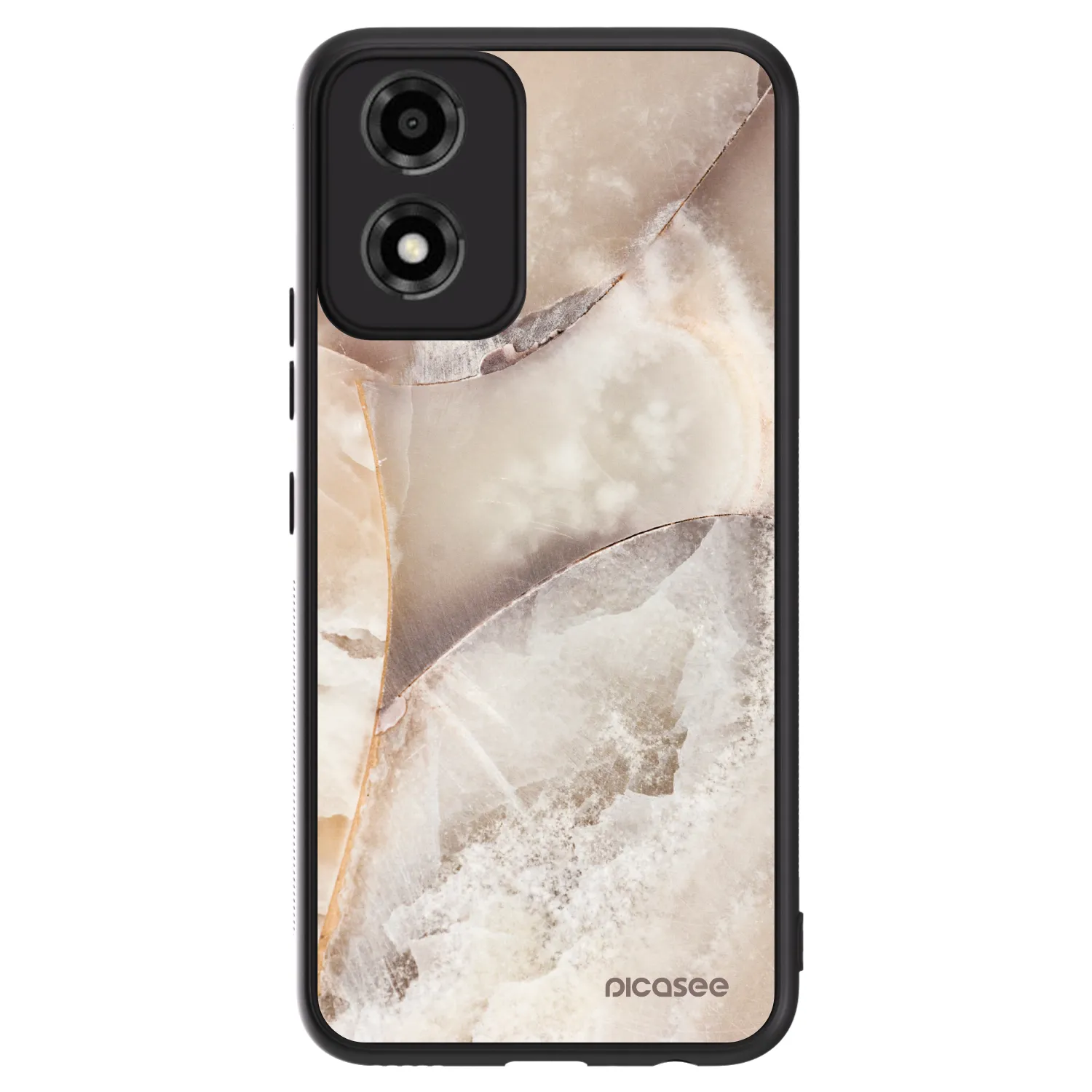 Picasee ULTIMATE CASE για Motorola Moto E14 - Cream marble