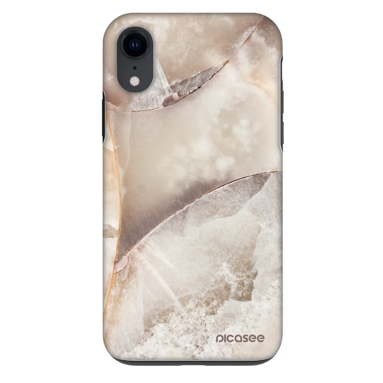 Picasee Fashion Case για Apple iPhone XR - Cream marble
