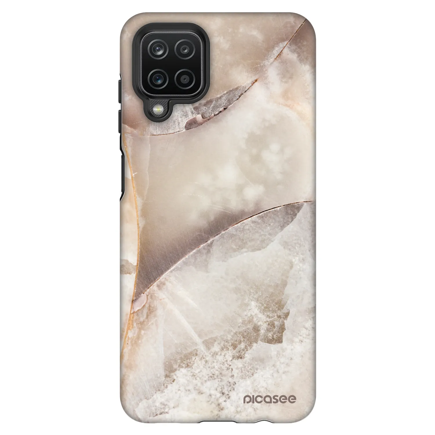 Picasee Fashion Case για Samsung Galaxy A12 A125F - Cream marble