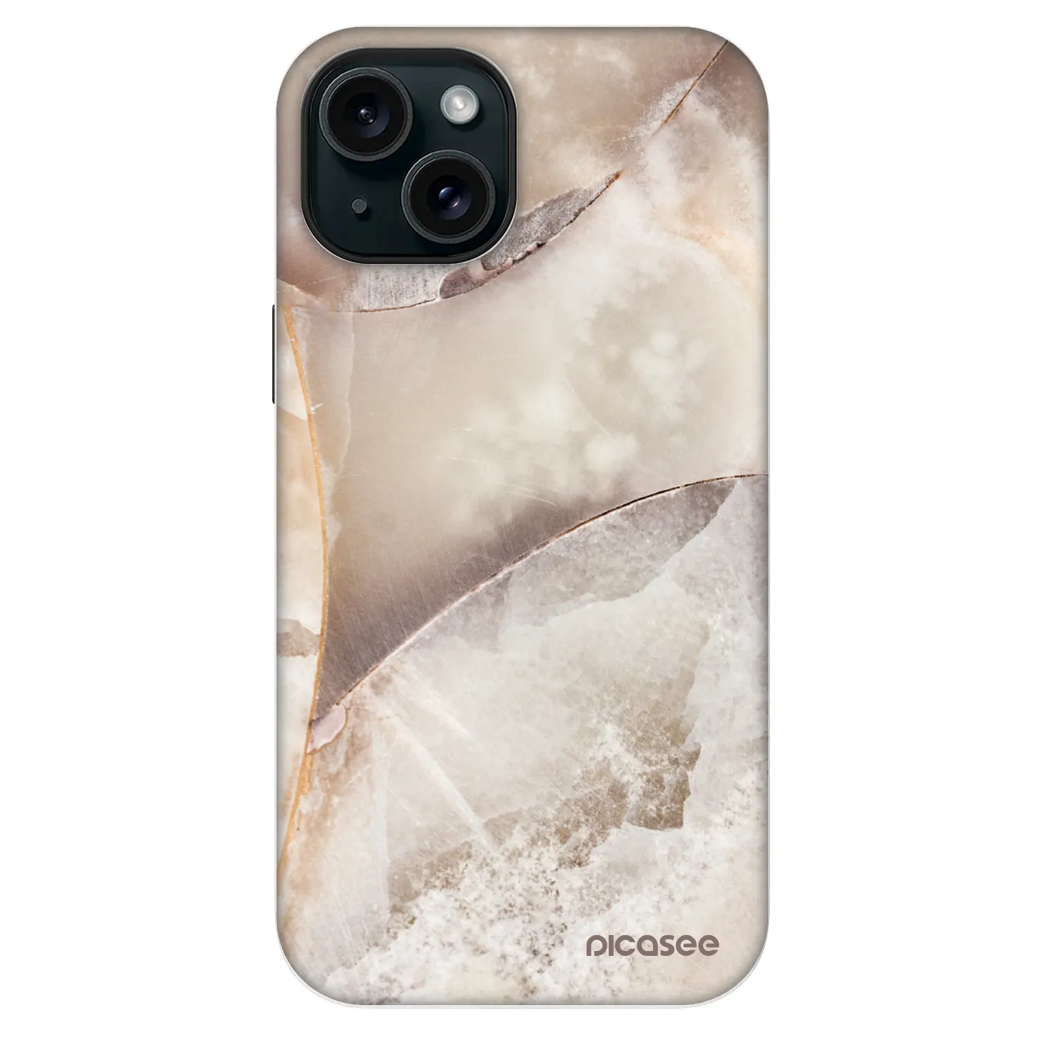 Picasee Fashion Case MagSafe για Apple iPhone 13 - Cream marble