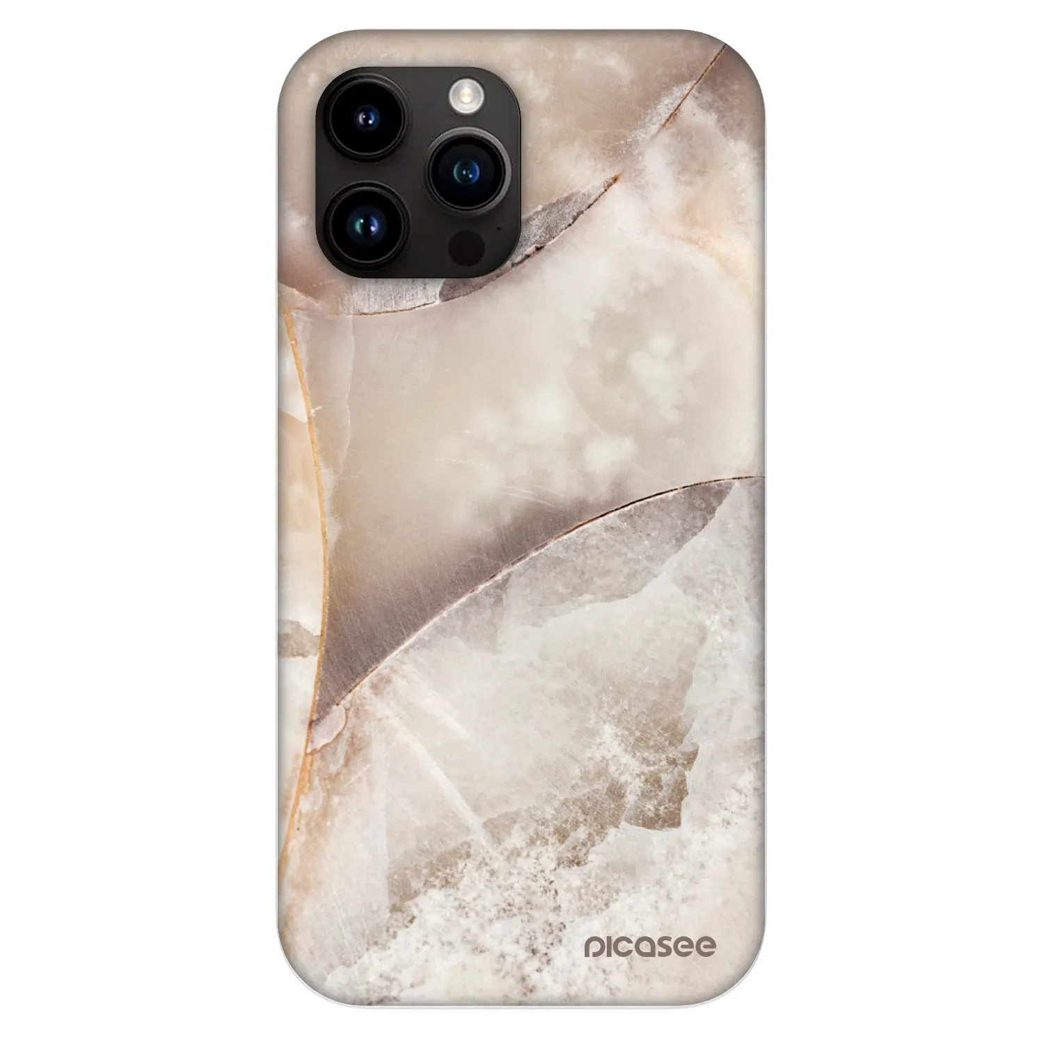 Picasee Fashion Case MagSafe για Apple iPhone 13 Pro Max - Cream marble
