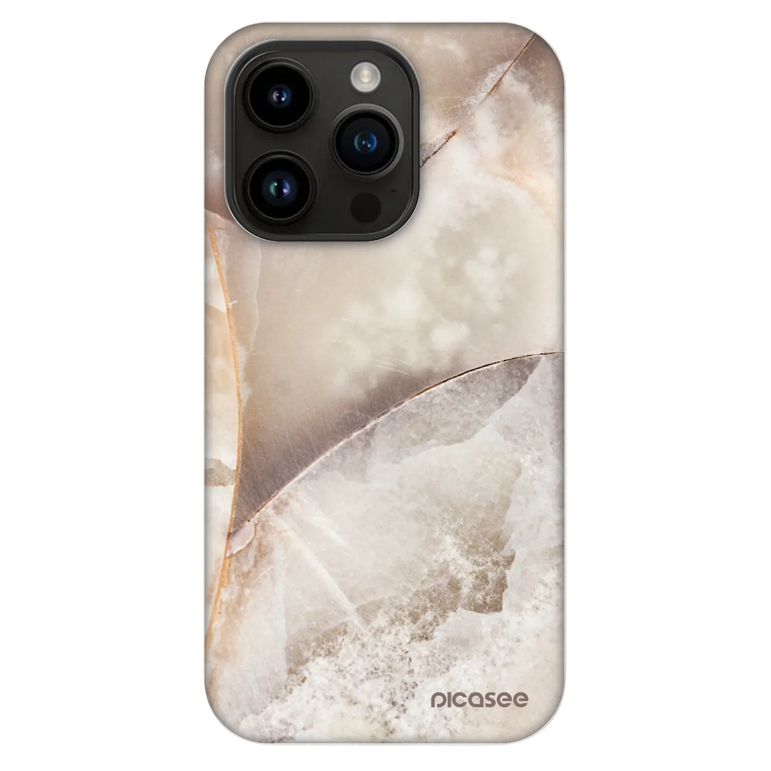 Picasee Fashion Case MagSafe για Apple iPhone 14 Pro - Cream marble