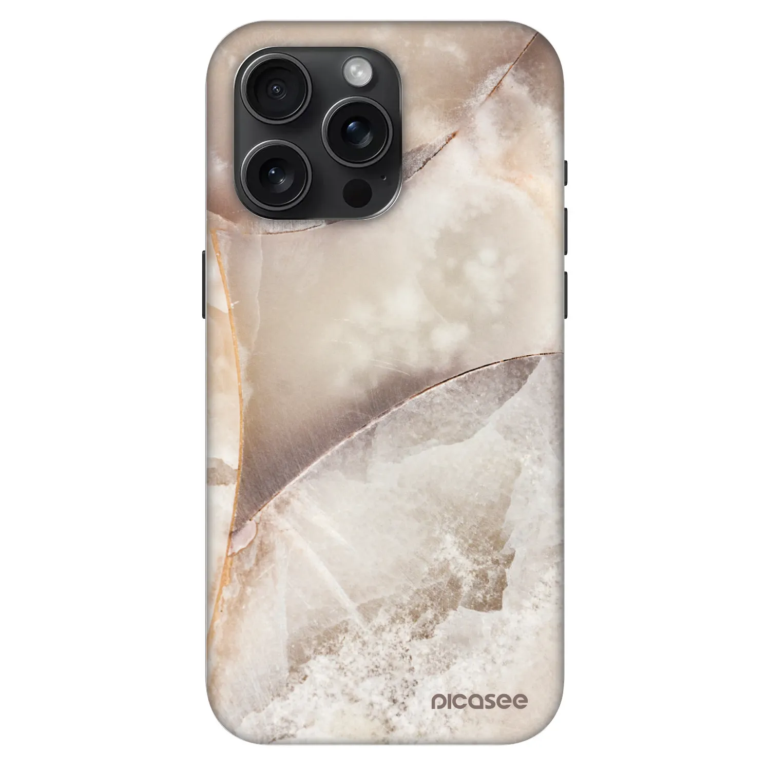 Picasee Fashion Case MagSafe για Apple iPhone 15 Pro Max - Cream marble