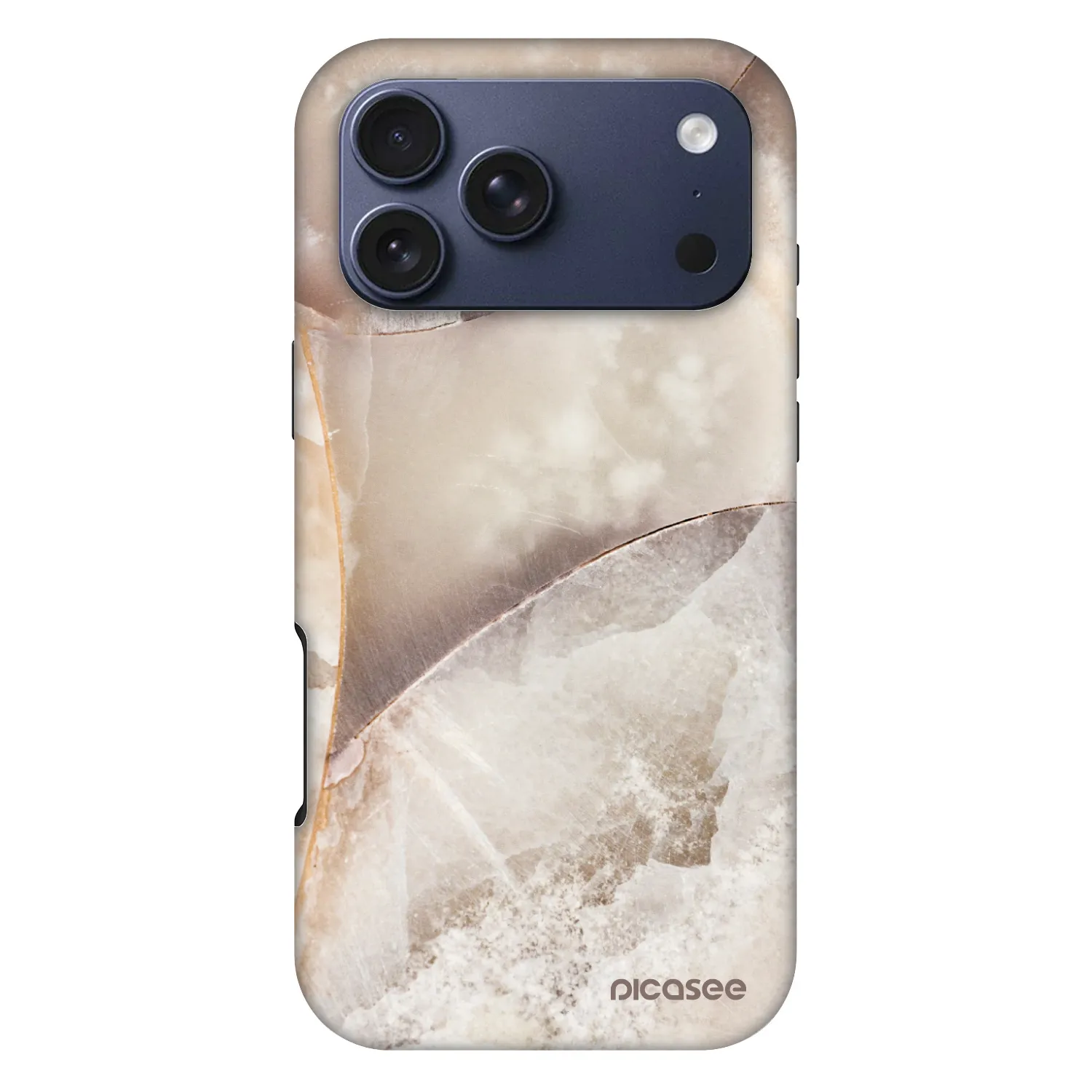 Picasee Fashion Case MagSafe για Apple iPhone 17 Pro Max - Cream marble