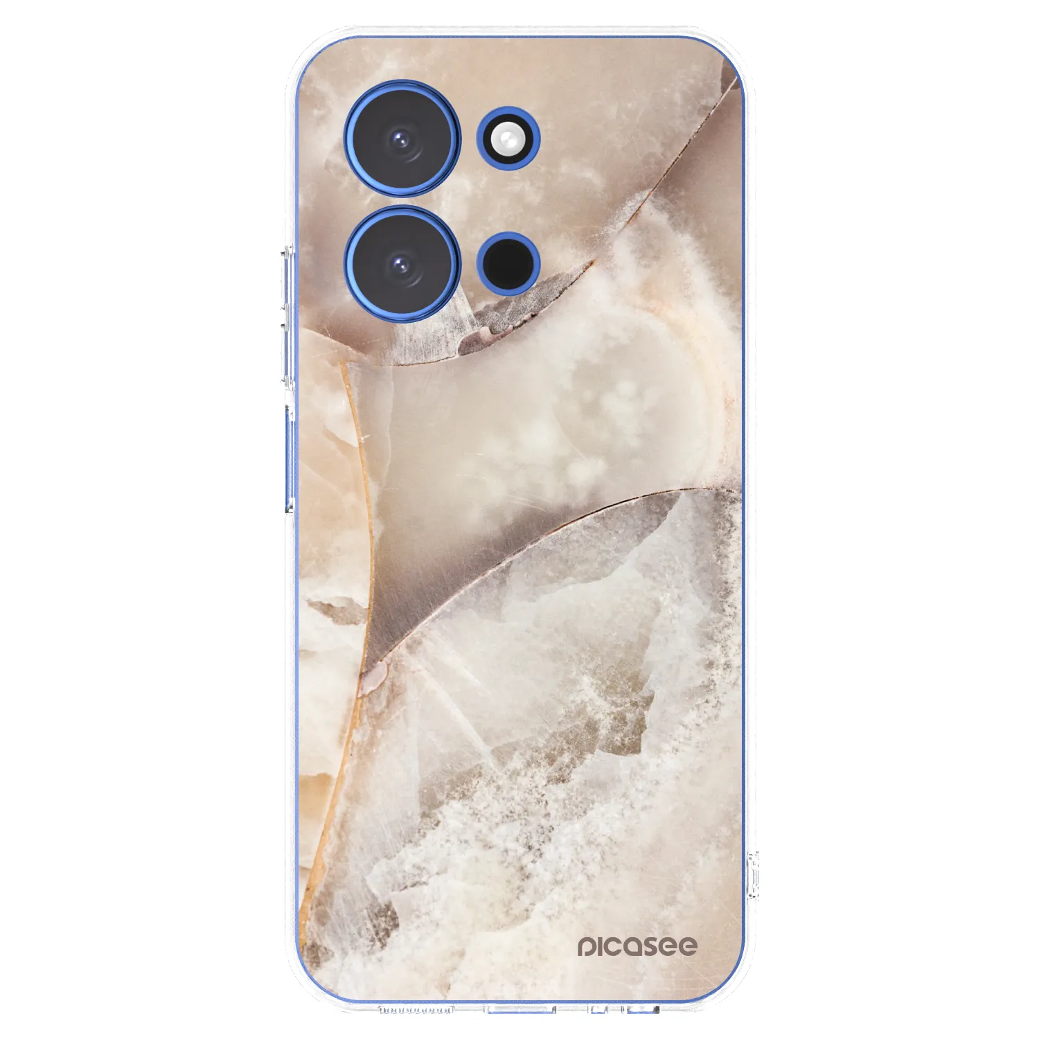 Picasee διαφανής θήκη σιλικόνης Xiaomi Redmi 15C 4G - Cream marble