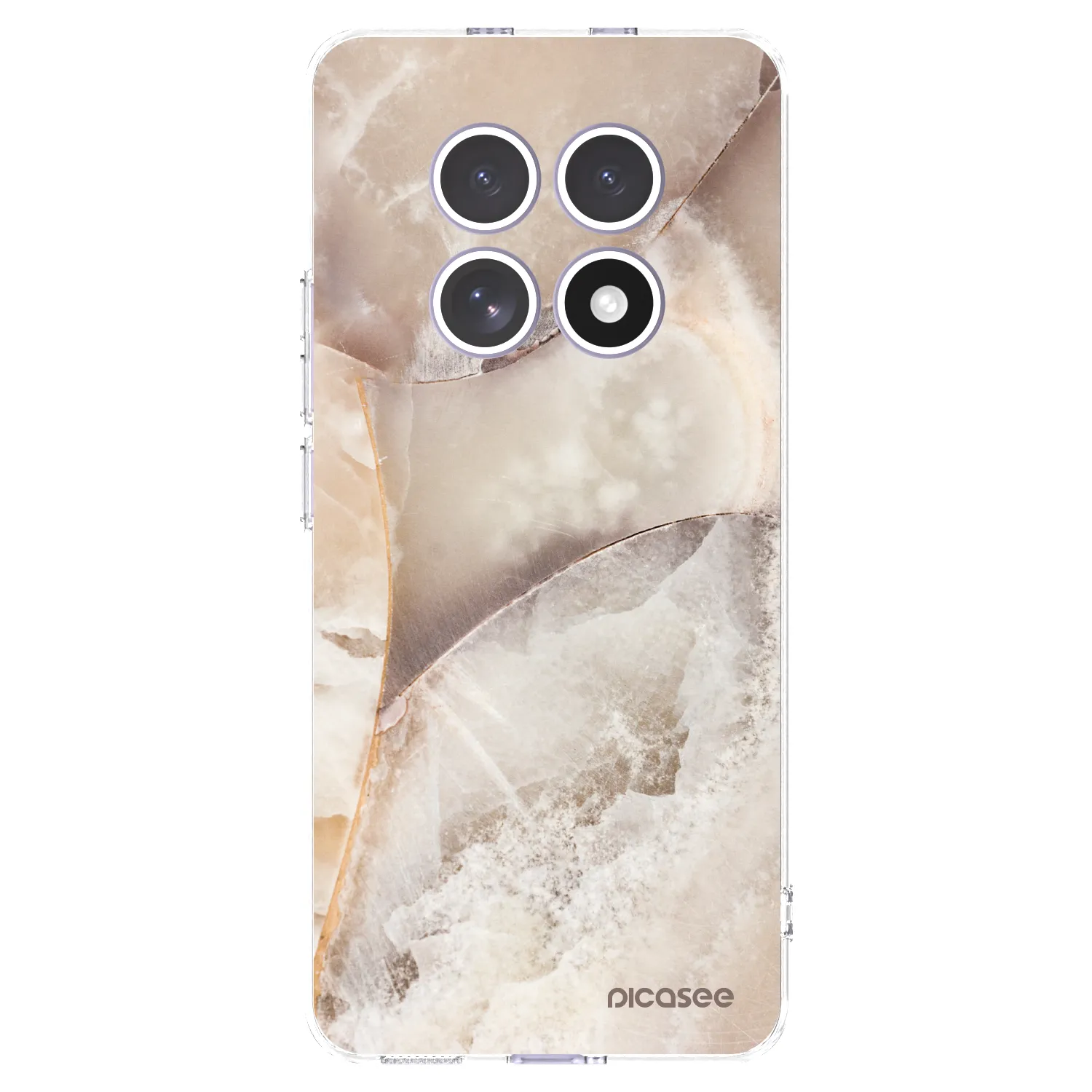 Picasee διαφανής θήκη σιλικόνης Xiaomi Redmi Note 15 - Cream marble