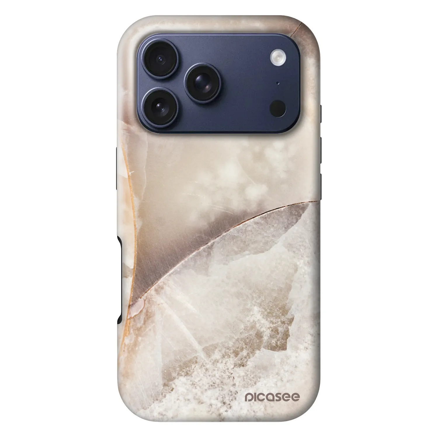 Picasee Fashion Case MagSafe για Apple iPhone 18 Pro - Cream marble