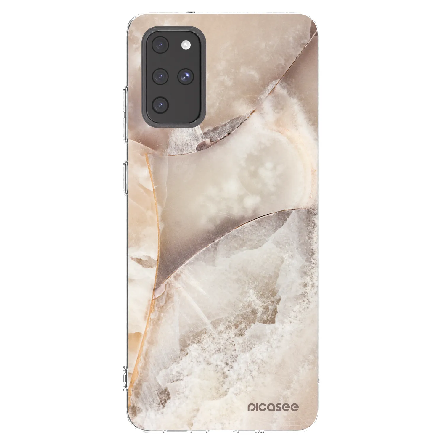 Picasee διαφανής θήκη σιλικόνης Samsung Galaxy S20+ G985F - Cream marble