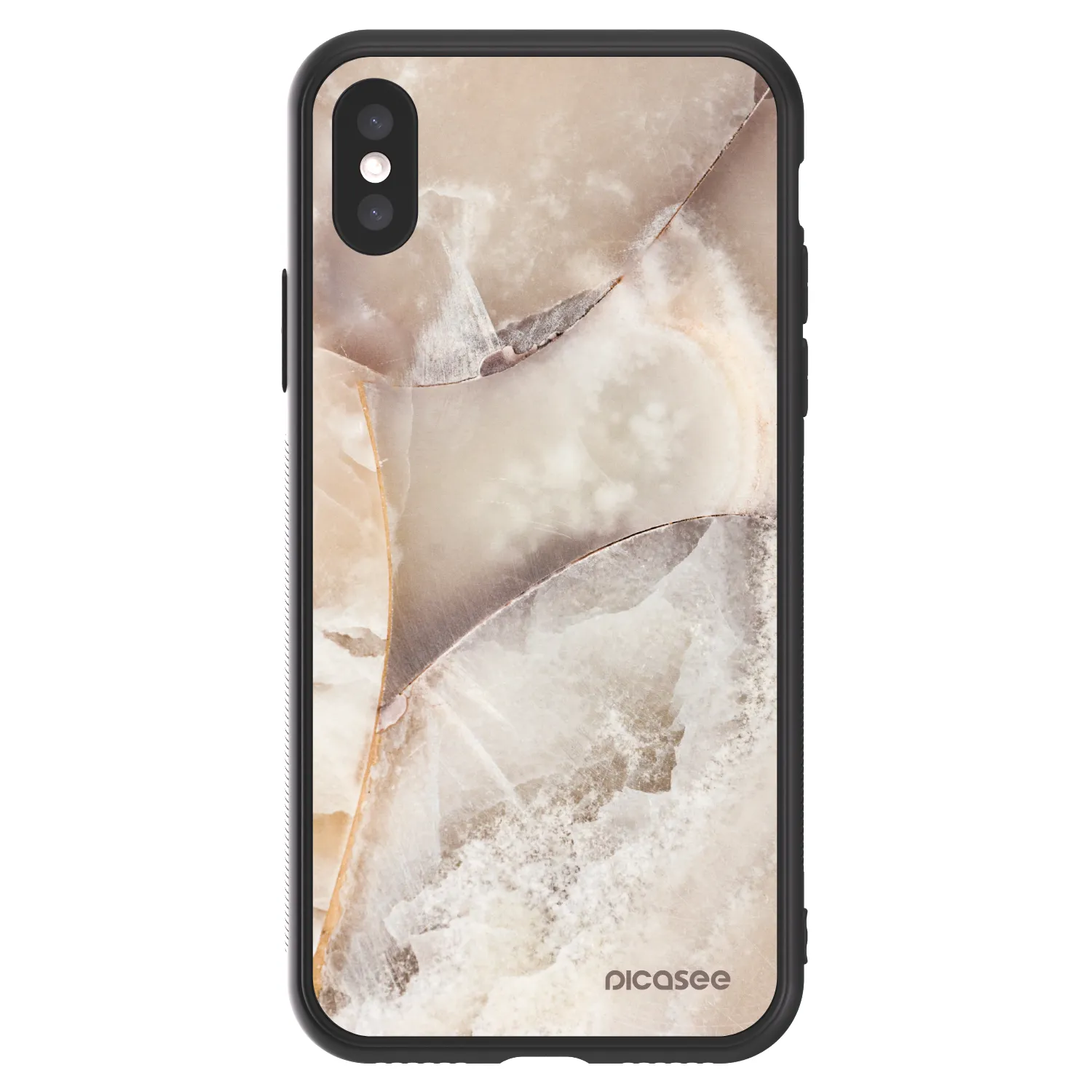 Picasee ULTIMATE CASE για Apple iPhone X/XS - Cream marble