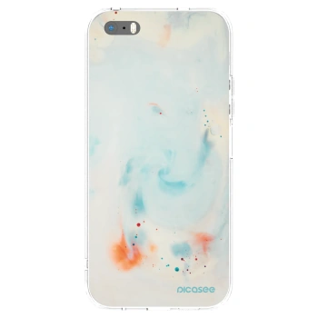 Picasee διαφανής θήκη σιλικόνης Apple iPhone 5/5S/SE - Splash