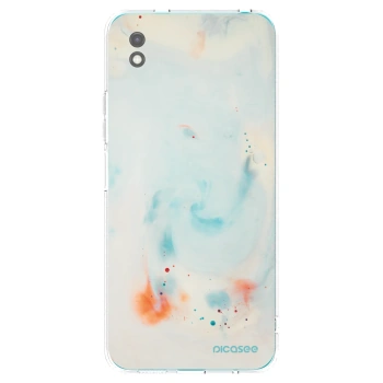 Picasee Μαύρη θήκη σιλικόνης για Xiaomi Redmi 9A - Splash