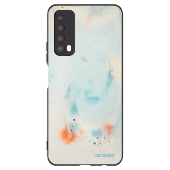 Picasee Μαύρη θήκη σιλικόνης για Huawei P Smart 2021 - Splash