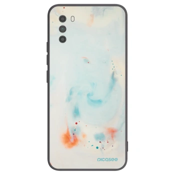 Picasee Μαύρη θήκη σιλικόνης για Xiaomi Poco M3 - Splash