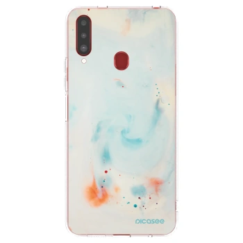 Picasee διαφανής θήκη σιλικόνης Samsung Galaxy A20s - Splash