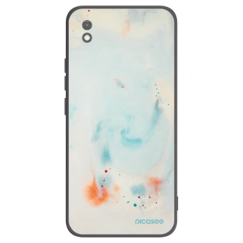 Picasee Μαύρη θήκη σιλικόνης για Xiaomi Redmi 9AT - Splash