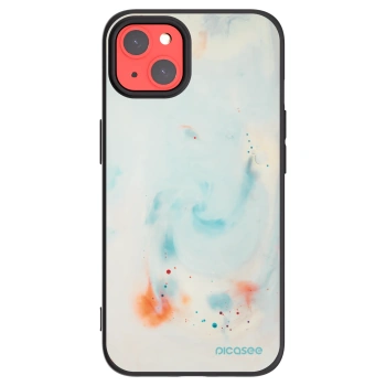 Picasee Μαύρη θήκη σιλικόνης για Apple iPhone 13 - Splash