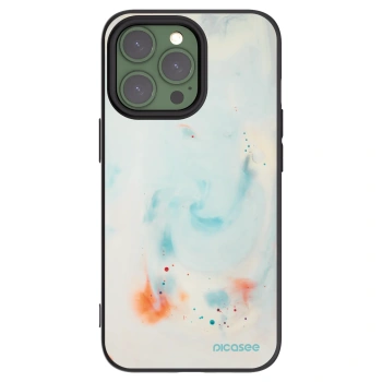 Picasee Μαύρη θήκη σιλικόνης για Apple iPhone 13 Pro - Splash