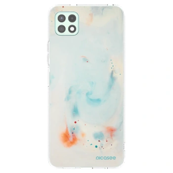 Picasee διαφανής θήκη σιλικόνης Samsung Galaxy A22 A226B 5G - Splash