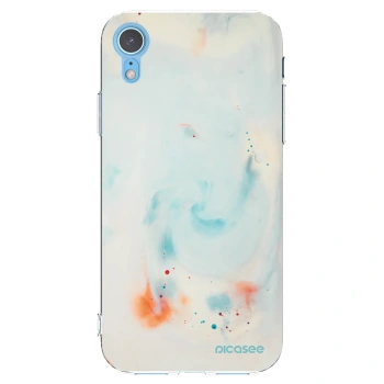 Picasee διαφανής θήκη σιλικόνης Apple iPhone XR - Splash