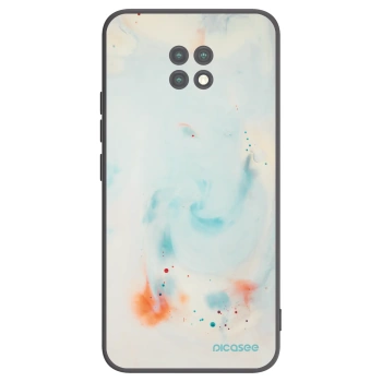 Picasee Μαύρη θήκη σιλικόνης για Xiaomi Redmi Note 9T - Splash