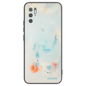 Picasee Μαύρη θήκη σιλικόνης για Xiaomi Poco M3 Pro 5G - Splash