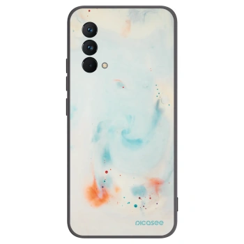 Picasee Μαύρη θήκη σιλικόνης για Realme GT Master Edition 5G - Splash