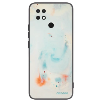 Picasee Μαύρη θήκη σιλικόνης για Xiaomi Redmi 10C - Splash