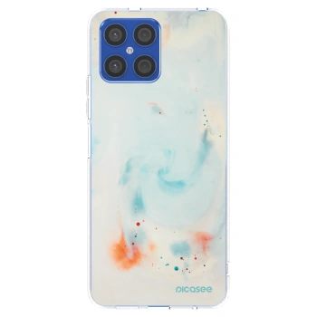 Picasee διαφανής θήκη σιλικόνης Honor X8 4G - Splash