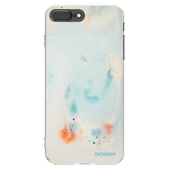 Picasee διαφανής θήκη σιλικόνης Apple iPhone 8 Plus - Splash