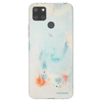 Picasee διαφανής θήκη σιλικόνης Realme C21Y - Splash