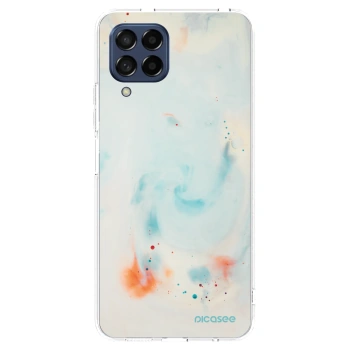 Picasee διαφανής θήκη σιλικόνης Samsung Galaxy M53 5G - Splash
