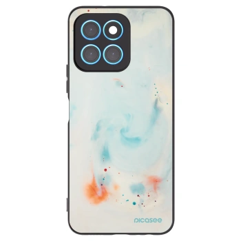 Picasee Μαύρη θήκη σιλικόνης για Honor X6 - Splash