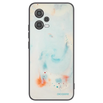 Picasee Μαύρη θήκη σιλικόνης για Xiaomi Poco X5 - Splash