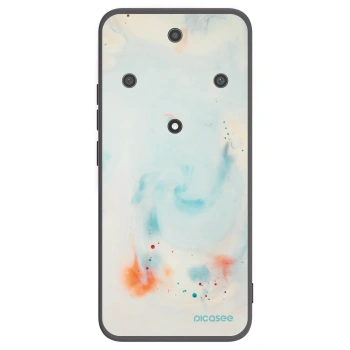 Picasee Μαύρη θήκη σιλικόνης για Honor Magic5 Lite 5G - Splash