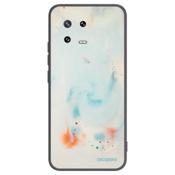 Picasee Μαύρη θήκη σιλικόνης για Xiaomi 13 Pro - Splash