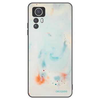 Picasee Μαύρη θήκη σιλικόνης για Xiaomi Redmi Note 12S - Splash
