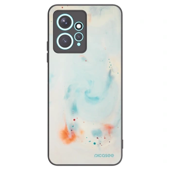 Picasee Μαύρη θήκη σιλικόνης για Xiaomi Redmi Note 12 4G - Splash