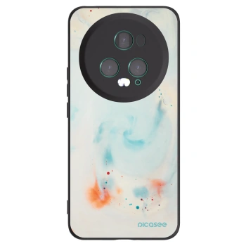 Picasee Μαύρη θήκη σιλικόνης για Honor Magic5 Pro - Splash