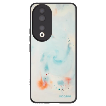 Picasee Μαύρη θήκη σιλικόνης για Honor 90 5G - Splash