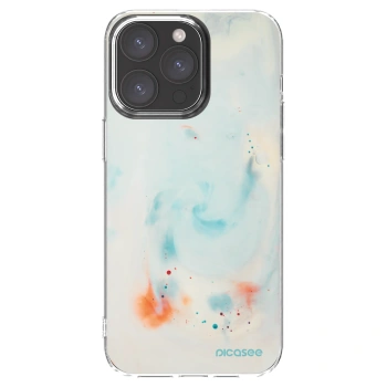 Picasee διαφανής θήκη σιλικόνης Apple iPhone 15 Pro Max - Splash