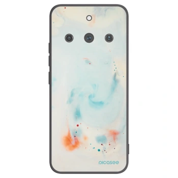 Picasee Μαύρη θήκη σιλικόνης για Realme 11 Pro+ - Splash