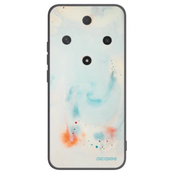 Picasee Μαύρη θήκη σιλικόνης για Honor Magic6 Lite 5G - Splash
